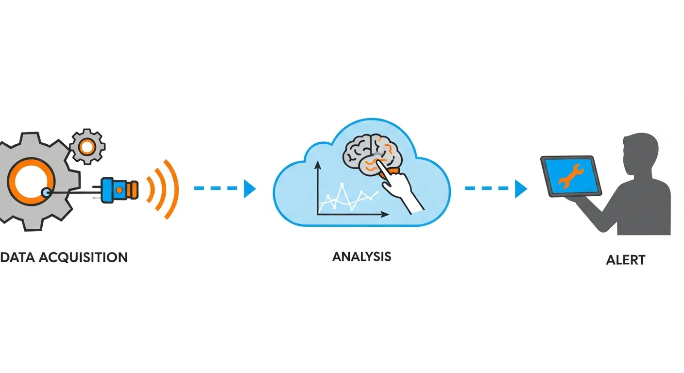 IoT予知保全の導入ステップと流れ