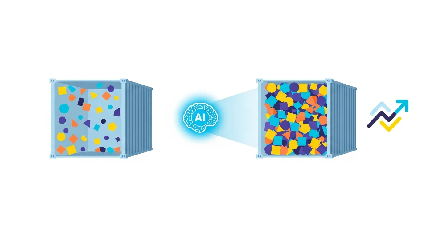 【コスト削減事例】AI活用で積載率を10%改善した企業の取り組み