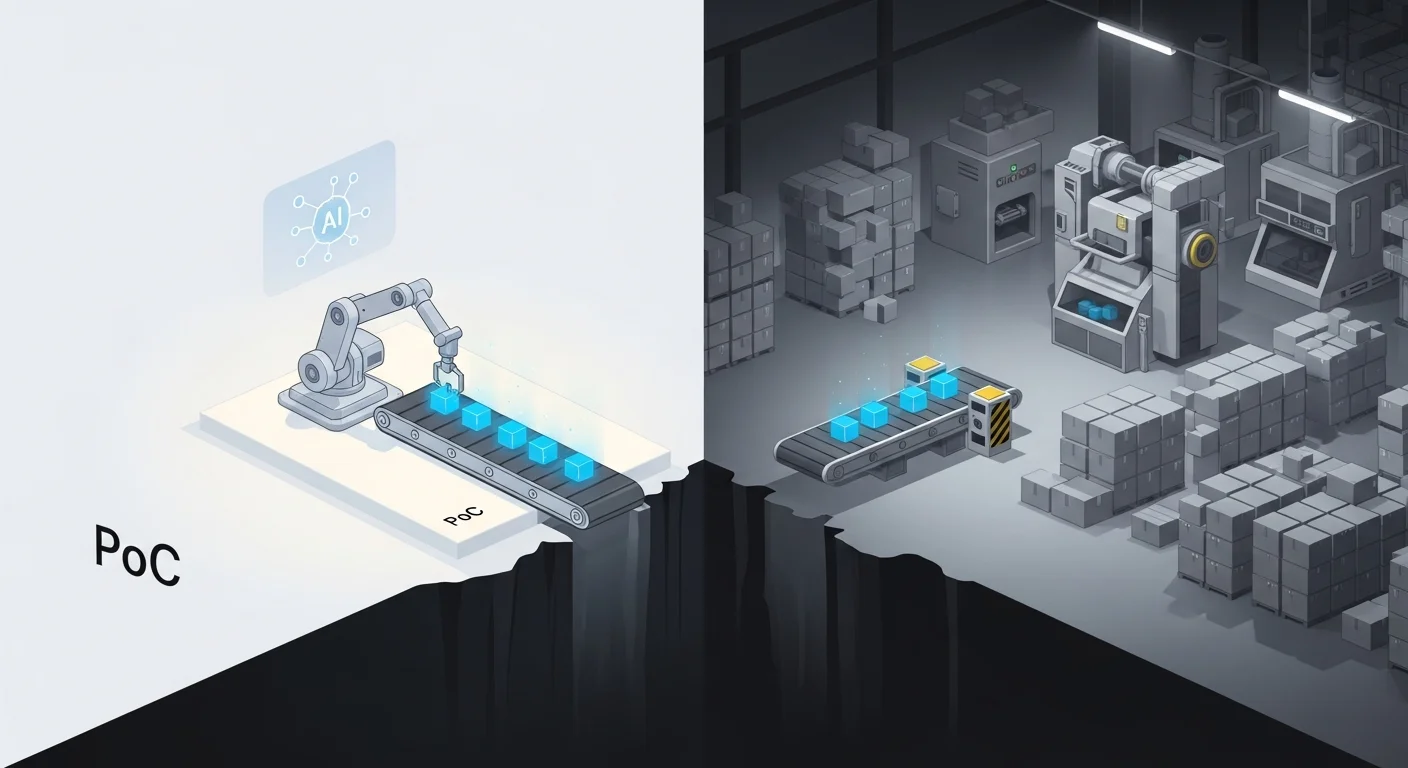 3PLのAI導入がPoC（実証実験）止まりで失敗する理由