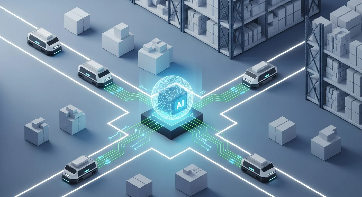 無人搬送車をAI制御で最適化|導入効果を最大化させる秘訣とは