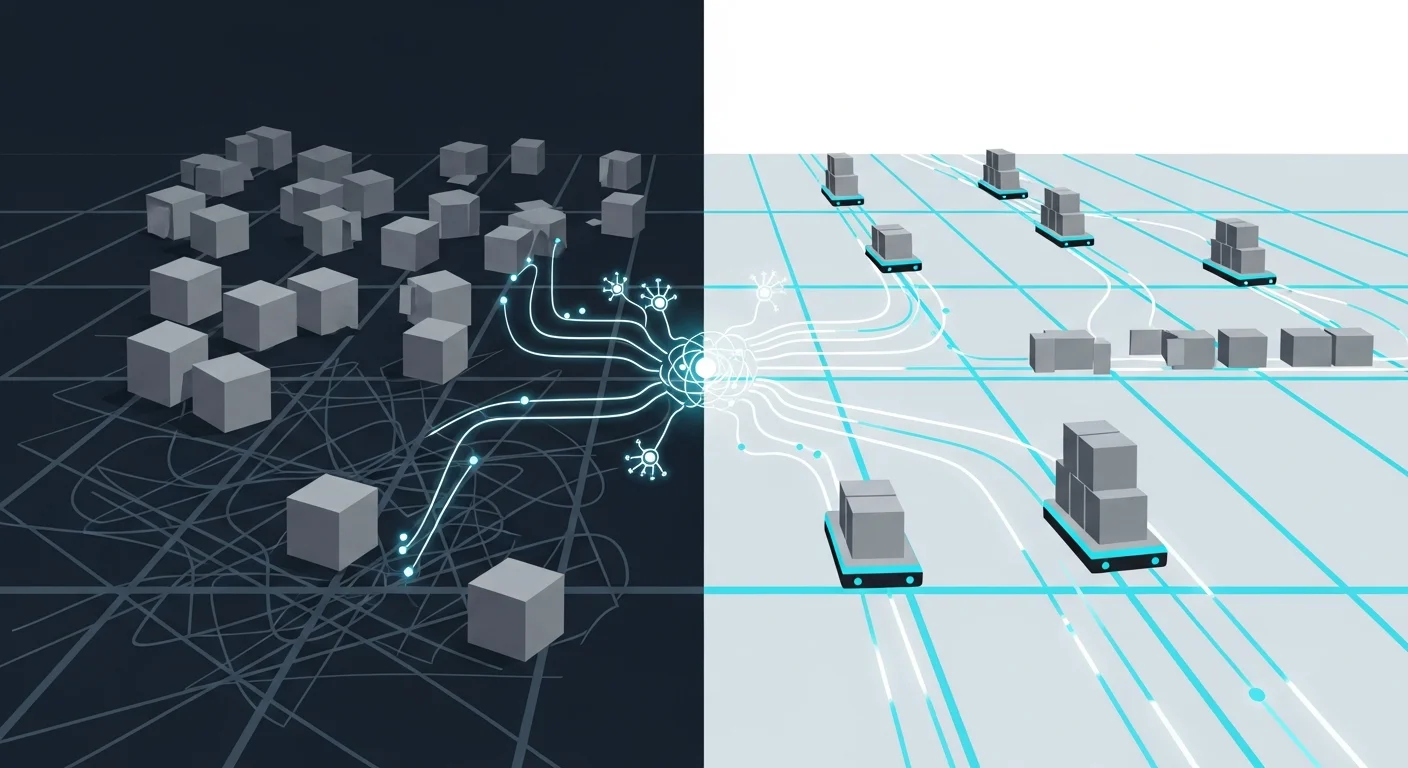 物流の2024年問題解決へ!無人搬送車(AGV/AMR)にAI制御が不可欠な理由
