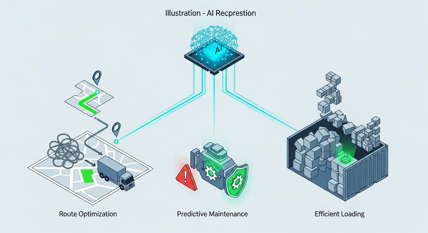 AIで物流の燃料費を削減する3つの方法|コスト課題解決の鍵とは