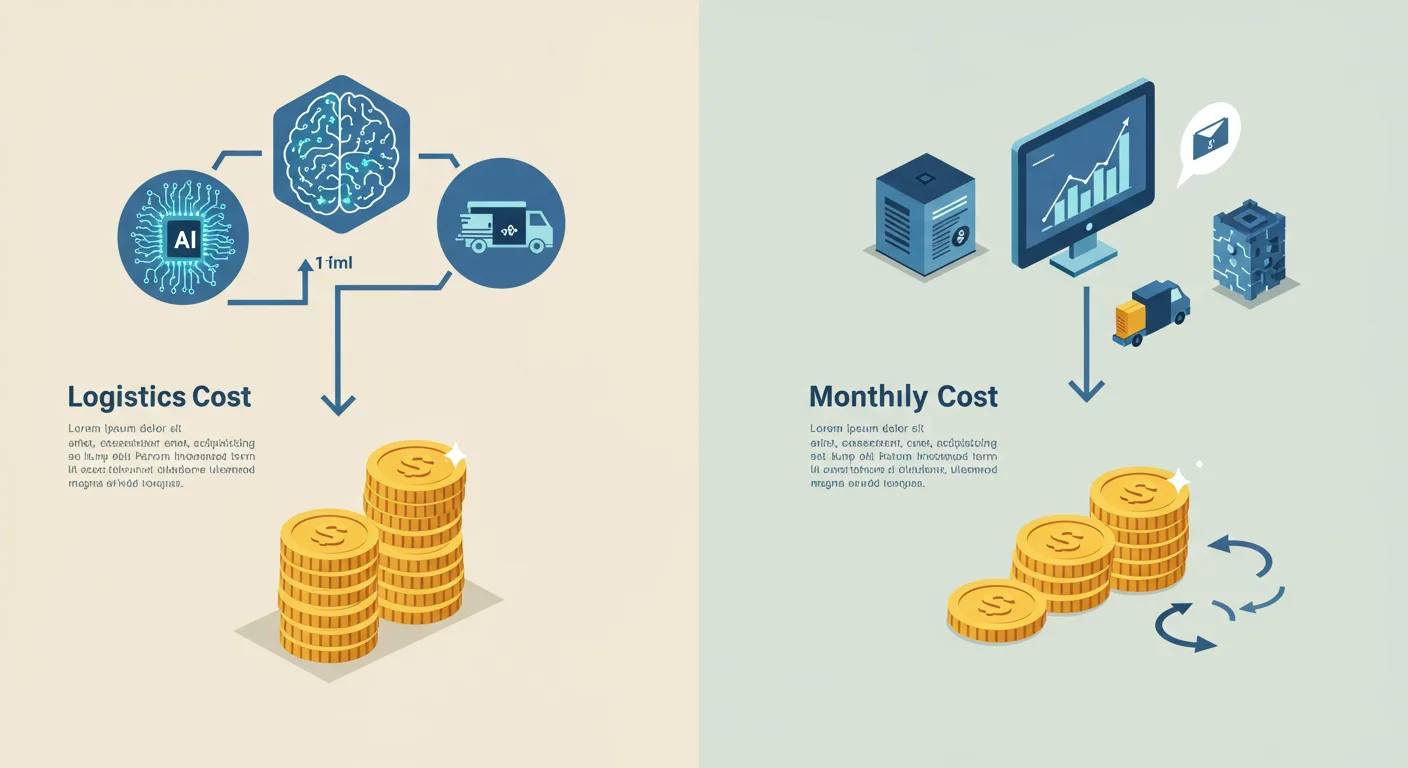 物流AIの導入費用の内訳【初期費用・月額費用】