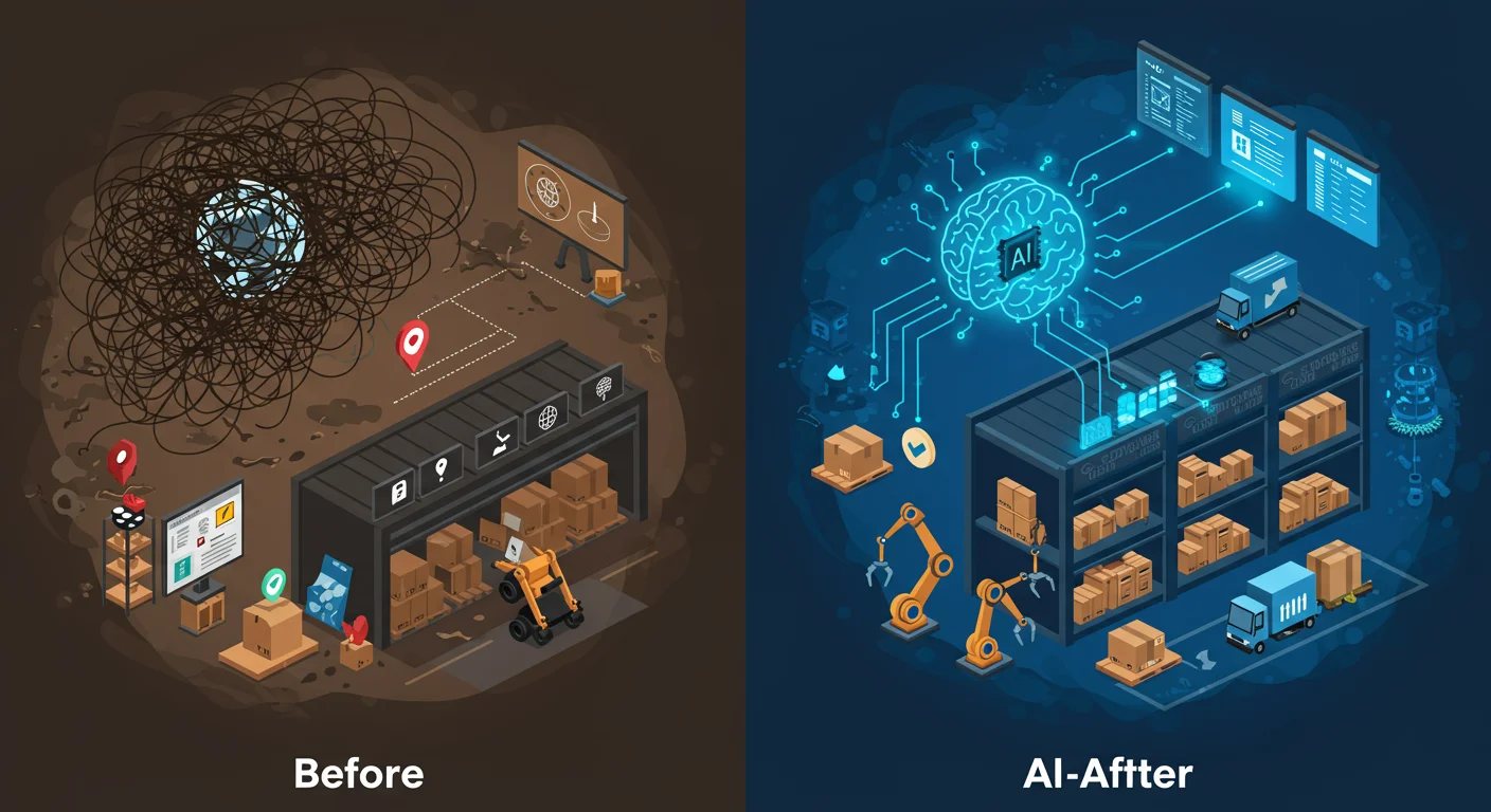 AI物流システムの主な機能と解決できる課題