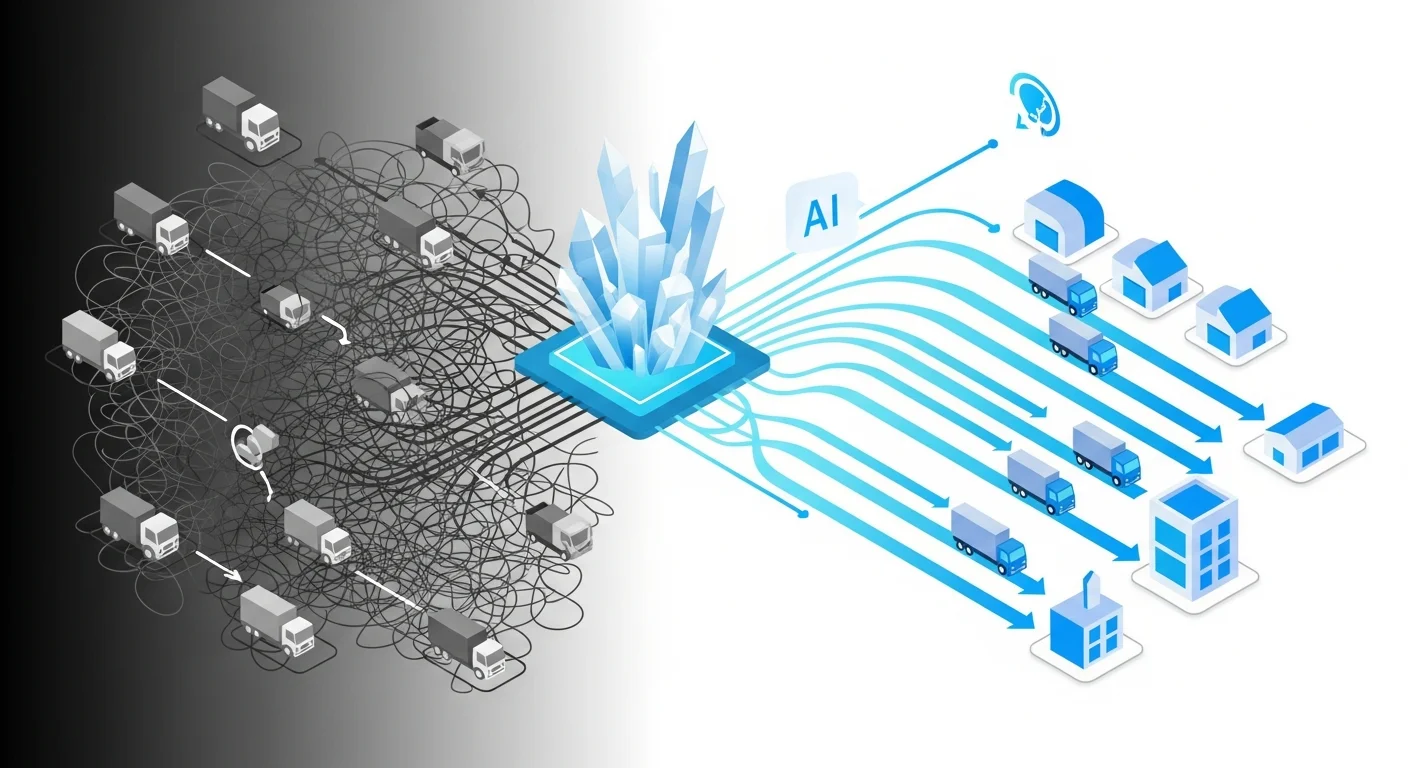 リアルタイム配車AIで物流2024年問題を解決!導入のポイントとは