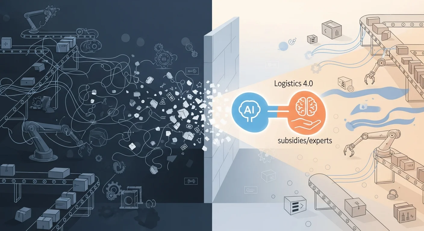 物流4.0の実現を阻む壁と成功の鍵｜専門家と補助金を活用したAI導入