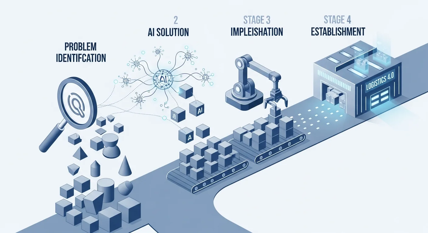 失敗しないAI導入の進め方｜課題抽出から現場定着までの4ステップ