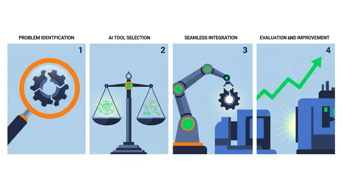 AIツール導入を成功に導く具体的な4ステップ