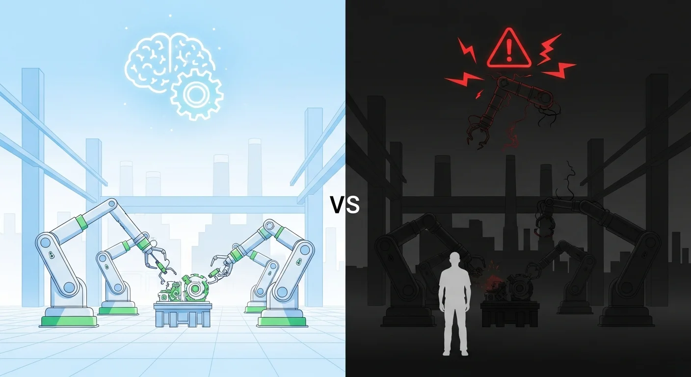 AI導入で変わる製造現場のメリットとデメリット