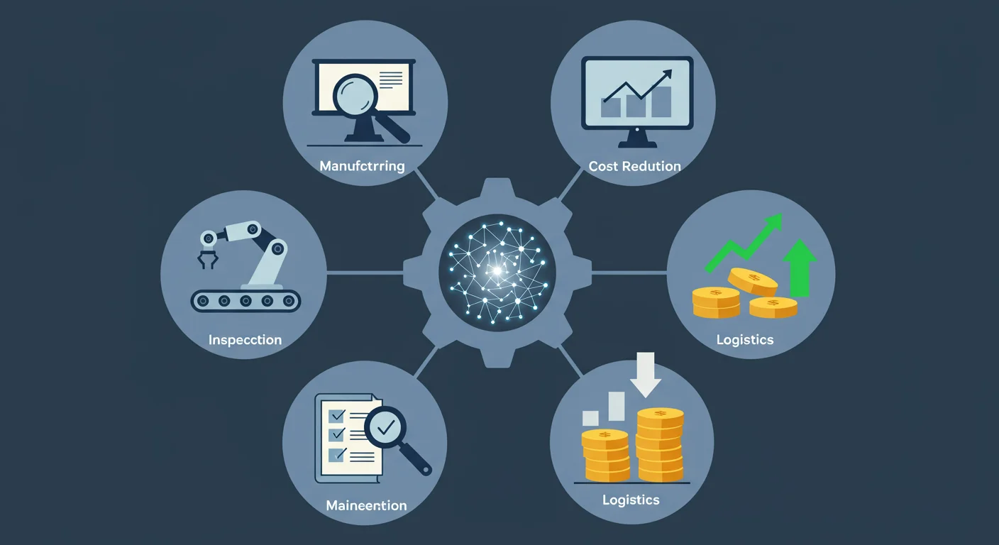 AI導入でコスト削減に成功した製造業の事例5選
