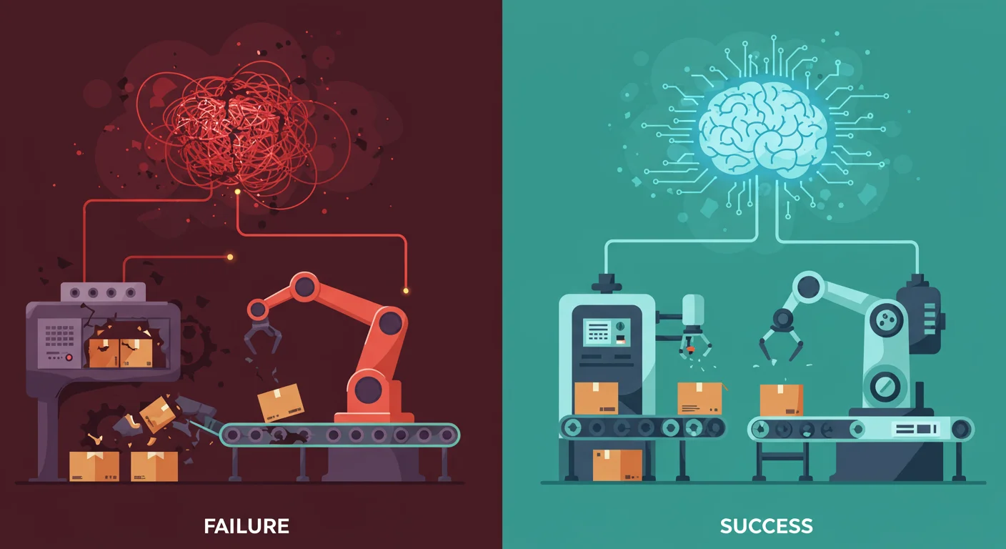 製造業のAI導入で陥りがちな失敗と回避策