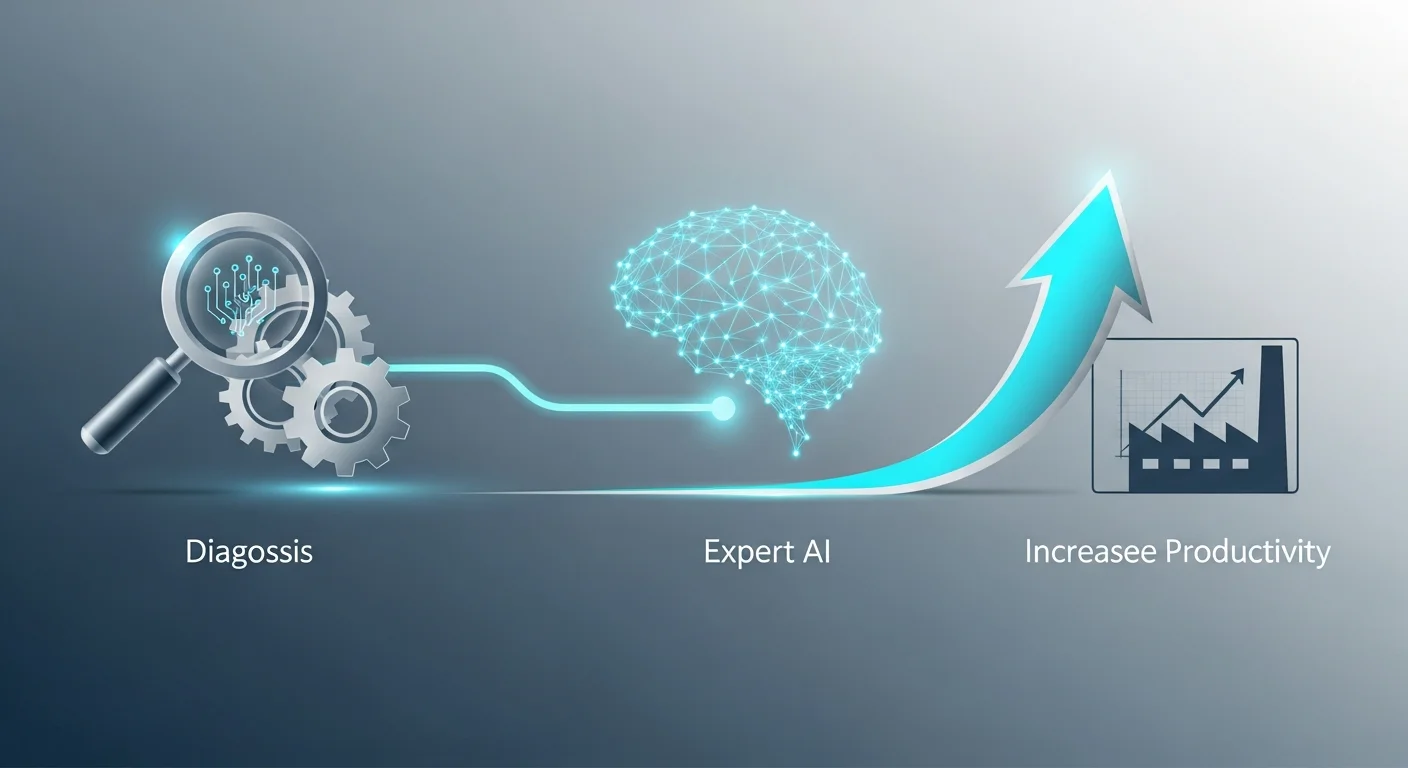 まずは無料診断から!専門家と進めるAI活用の第一歩