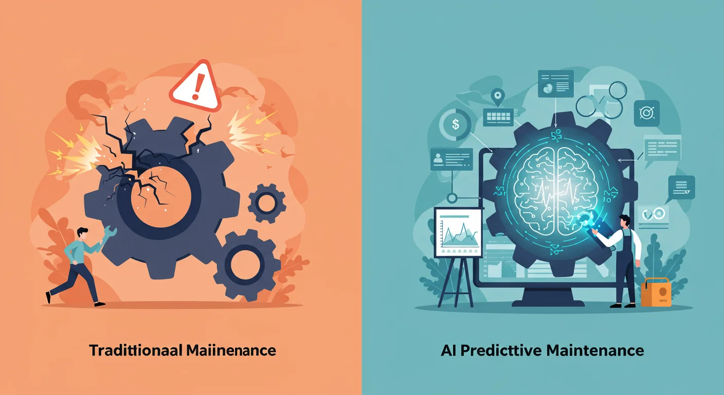 AI予知保全とは?従来の保全との違いを解説