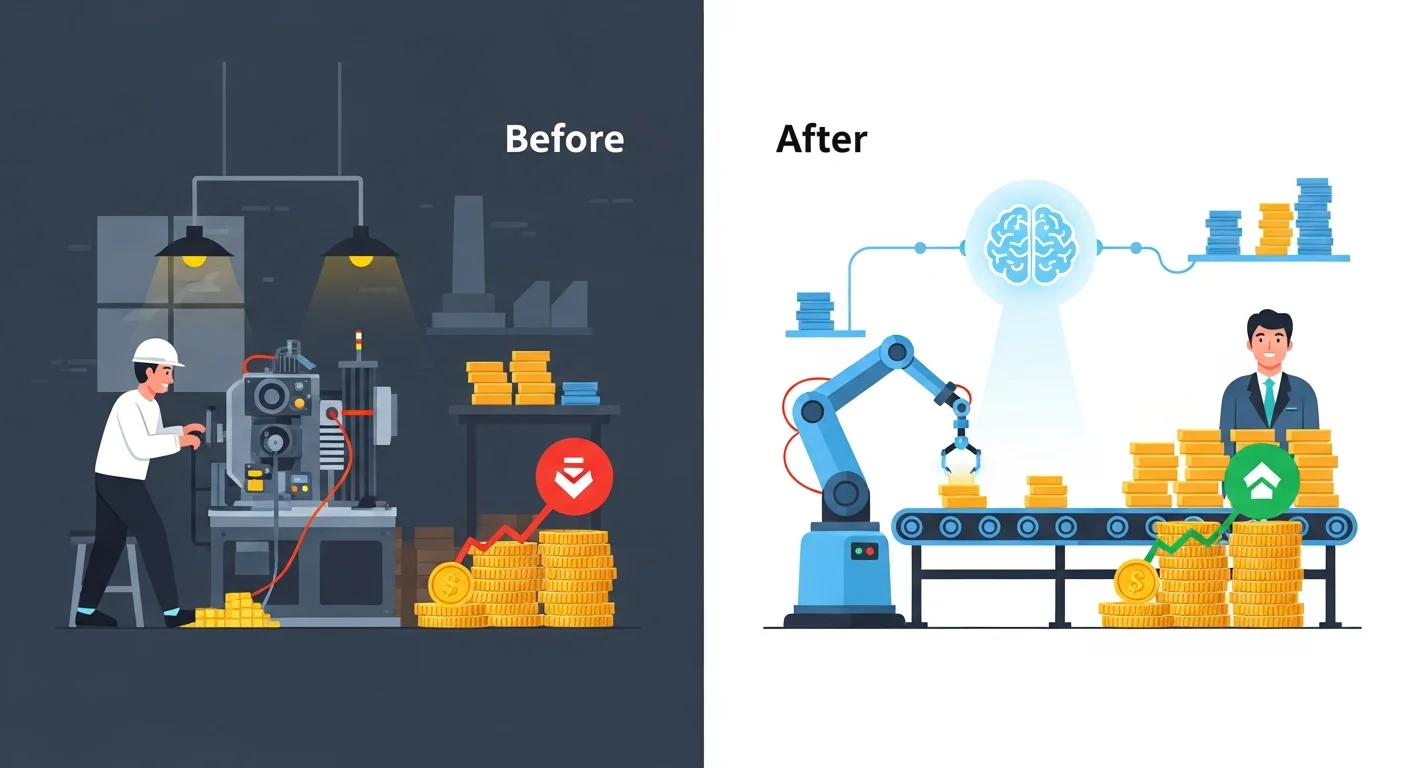AI導入がもたらす生産性向上とコスト削減の具体例