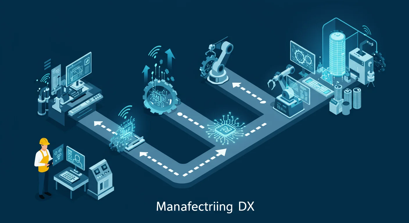 DX導入を成功に導く具体的な推進ステップ