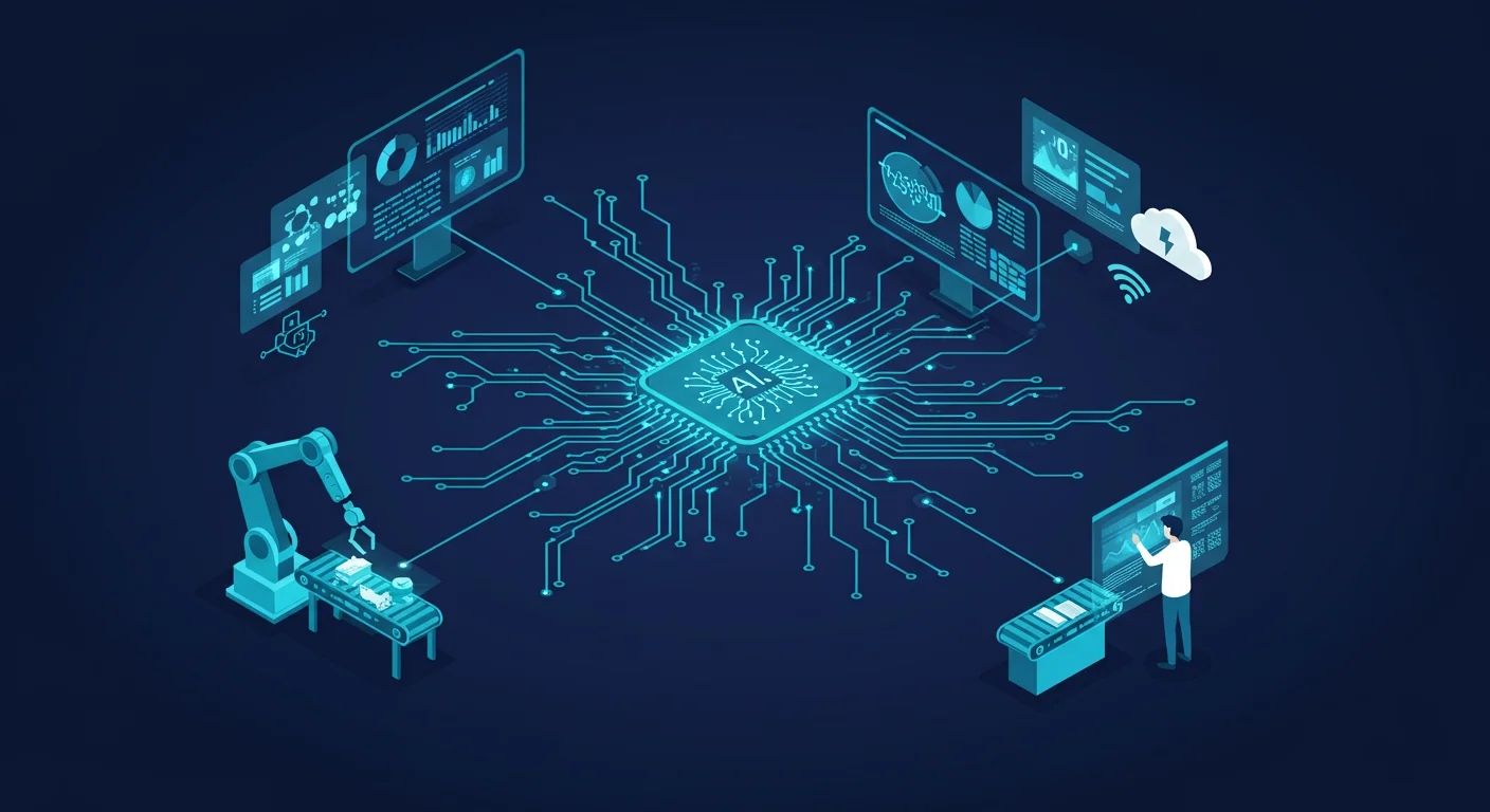 スマートファクトリーを構成する主要な技術要素