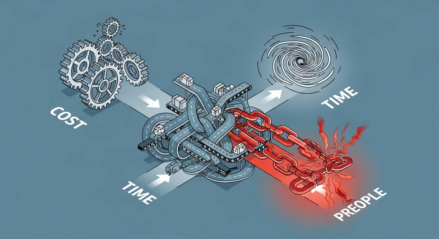マルチドロップ配送が抱える「人・時間・コスト」の根深い課題