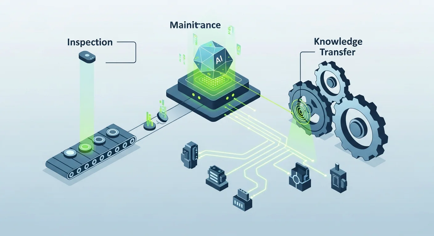 【事例】AI外観検査から設備の予知保全、技術伝承まで