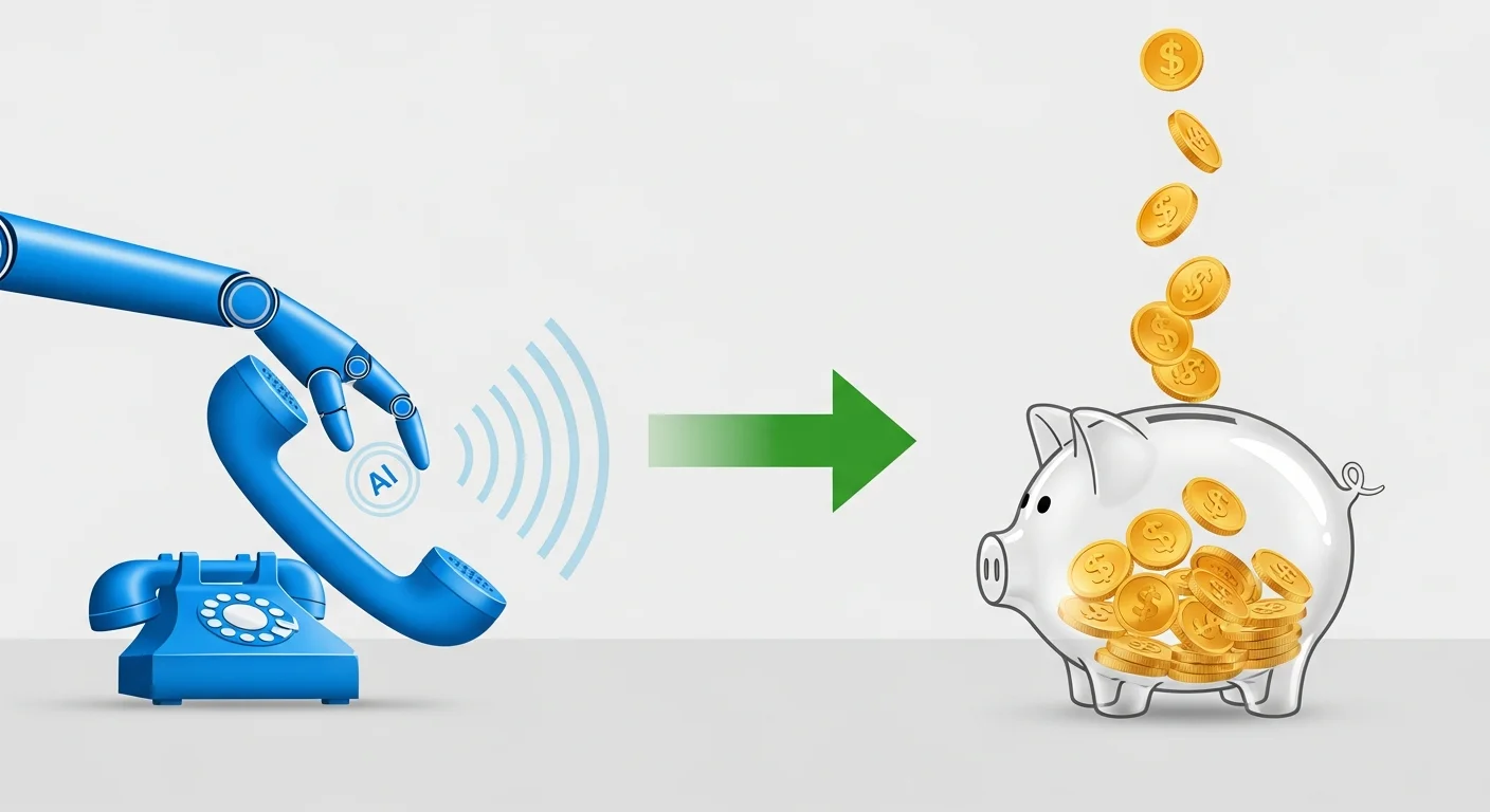 電話AIが実現するコスト削減の具体的な仕組みと事例