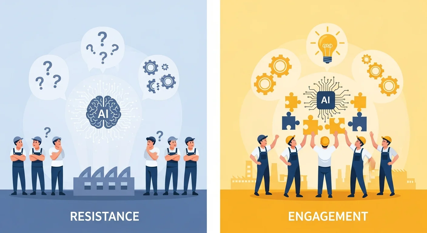 現場の抵抗はなぜ起こる？AIを”自分ごと”化させる巻き込み術