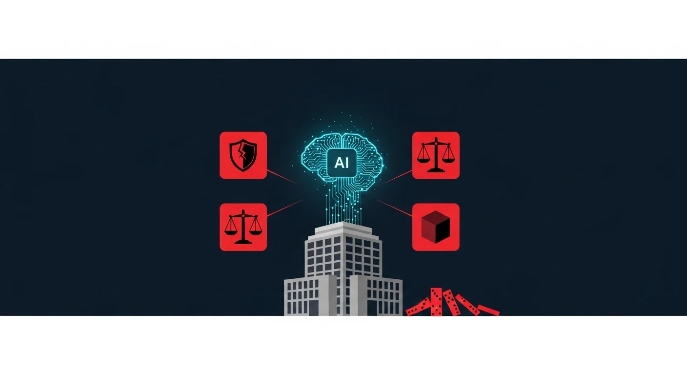 AI導入に伴う主なリスクと企業への影響