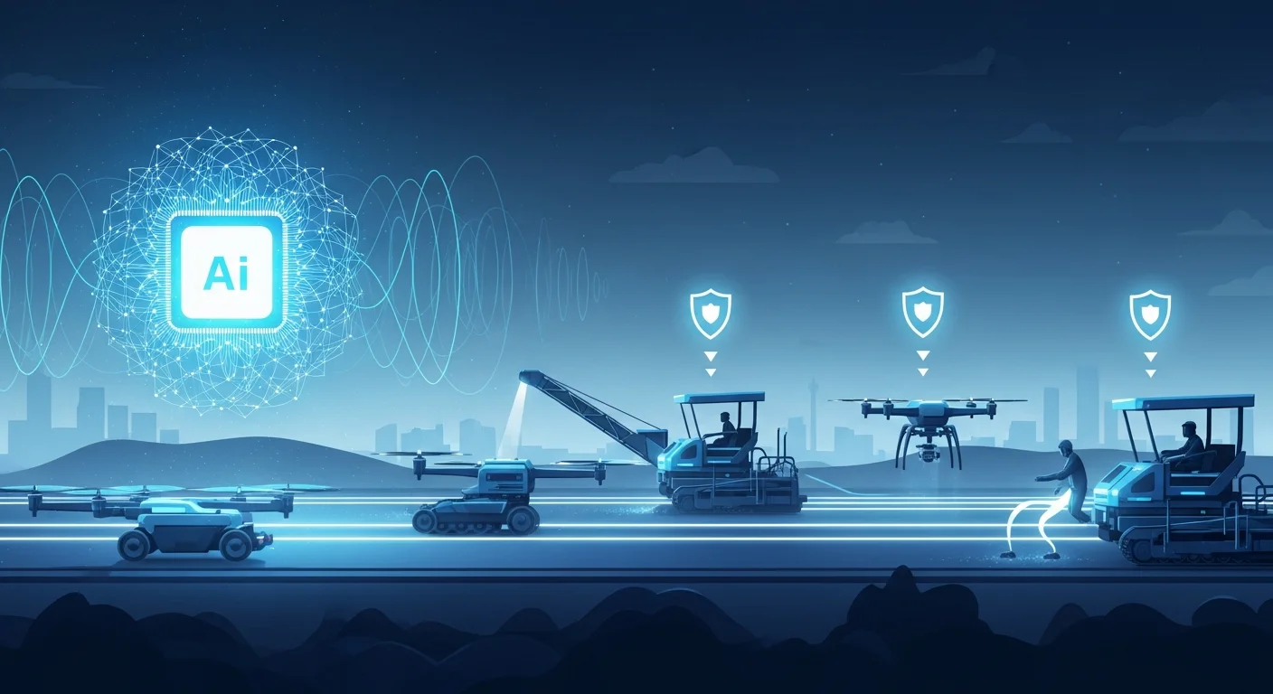 AIで道路工事の事故は防げる?現場の安全と効率を劇的に改善する方法