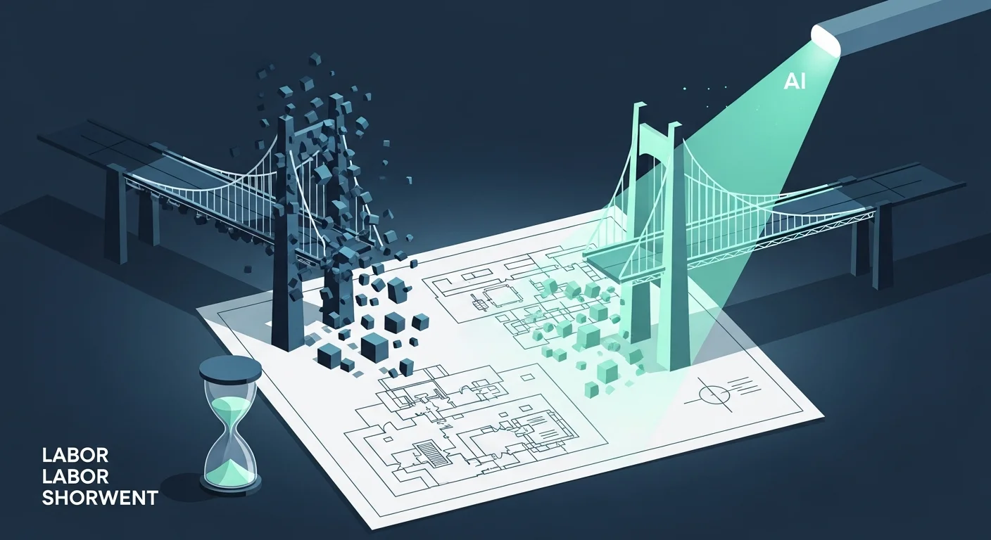 建設業界の構造課題「2024年問題」と深刻化する人手不足