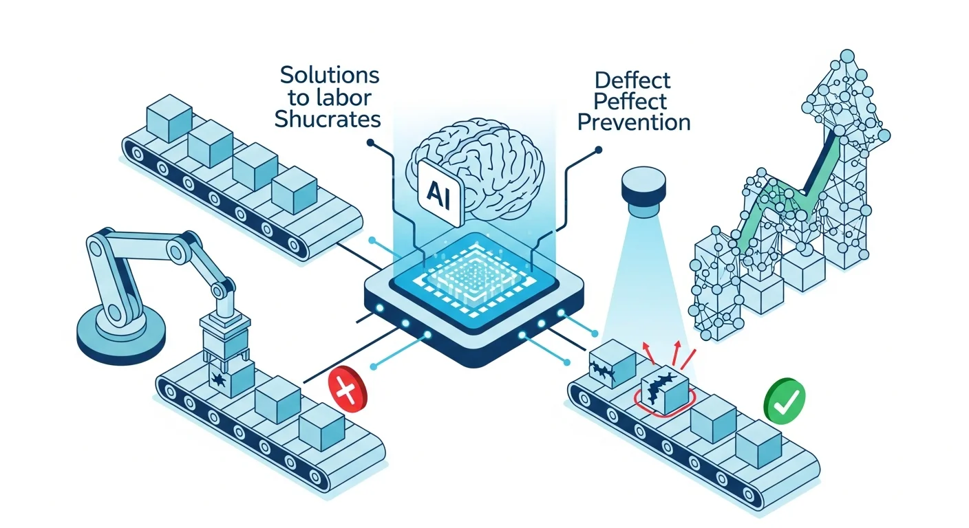 人手不足解消から不良品流出防止まで!AI導入がもたらす3つのメリット