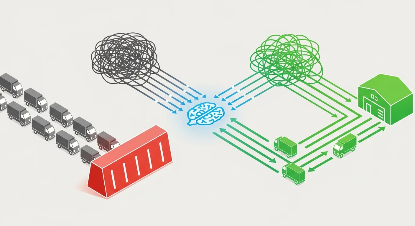 トラック待機時間問題はAIで解決できる！その理由とメリット
