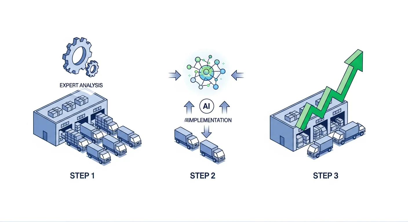 専門家と始めるトラック待機時間改善AI導入の3ステップ