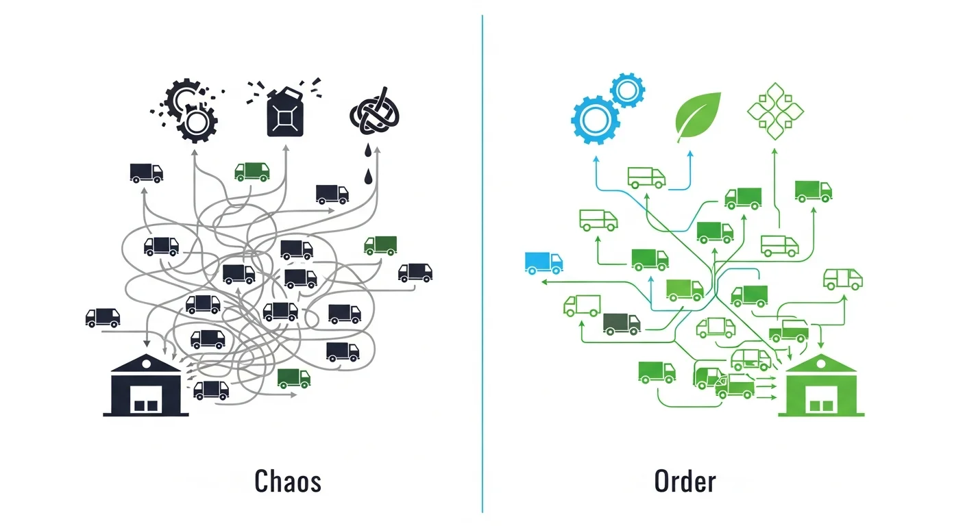 AIなしではなぜ非効率？配車計画の属人化が引き起こす3つのリスク
