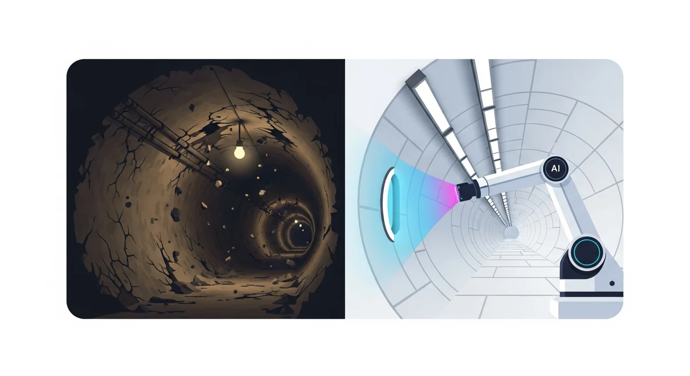 トンネル点検が直面する「人手不足」と「老朽化」という2大課題