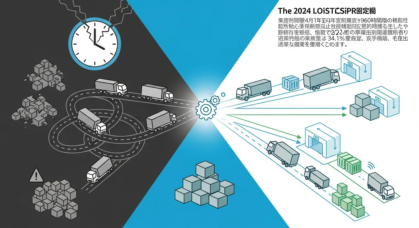 今さら聞けない「物流の2024年問題」と配車業務の深刻な課題
