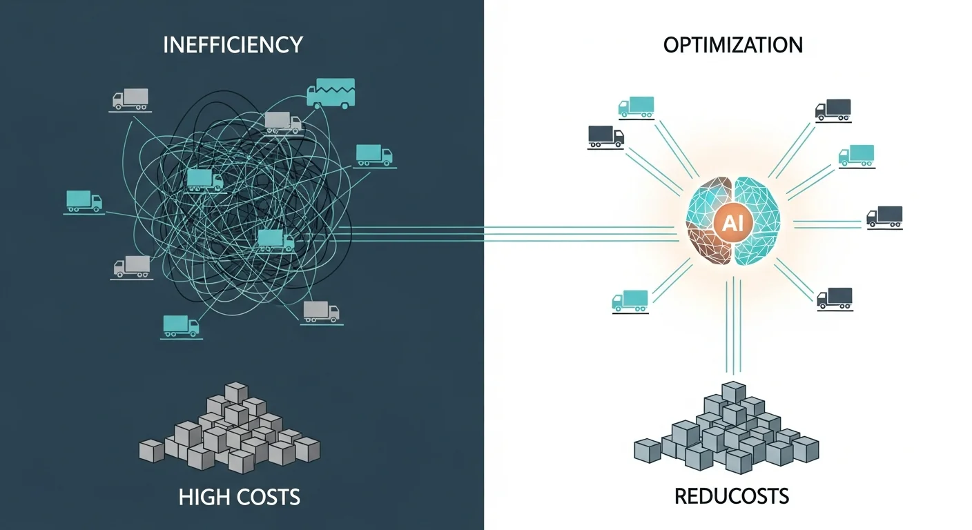 【無料】AIで配送コストがいくら減る?導入効果シミュレーションで未来を予測