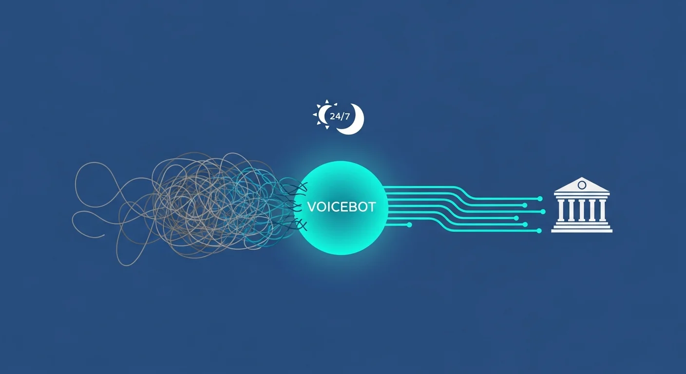 金融機関がボイスボ-ット導入で得られるメリットと業務効率化の具体例