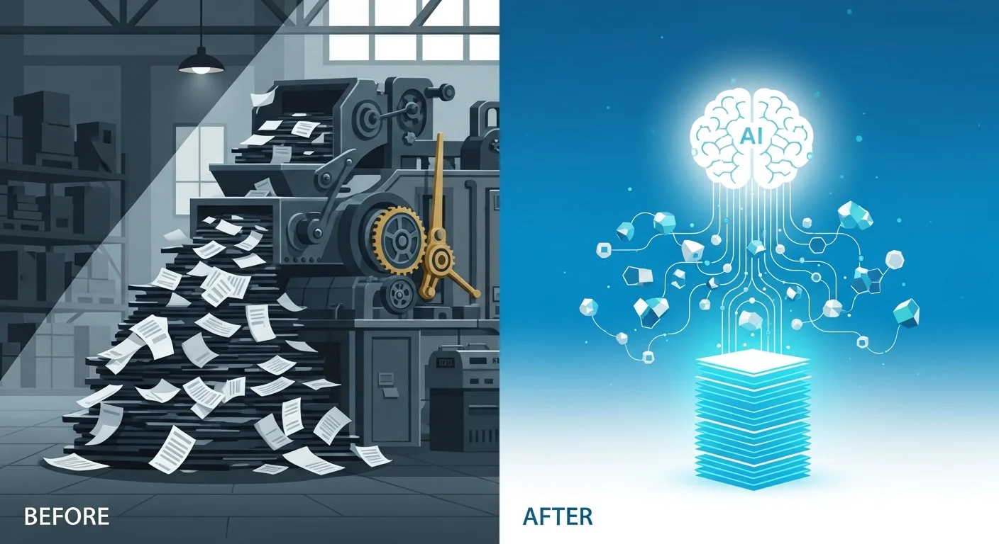 【物流業界の導入事例】AI活用で伝票処理の工数を大幅に削減した方法