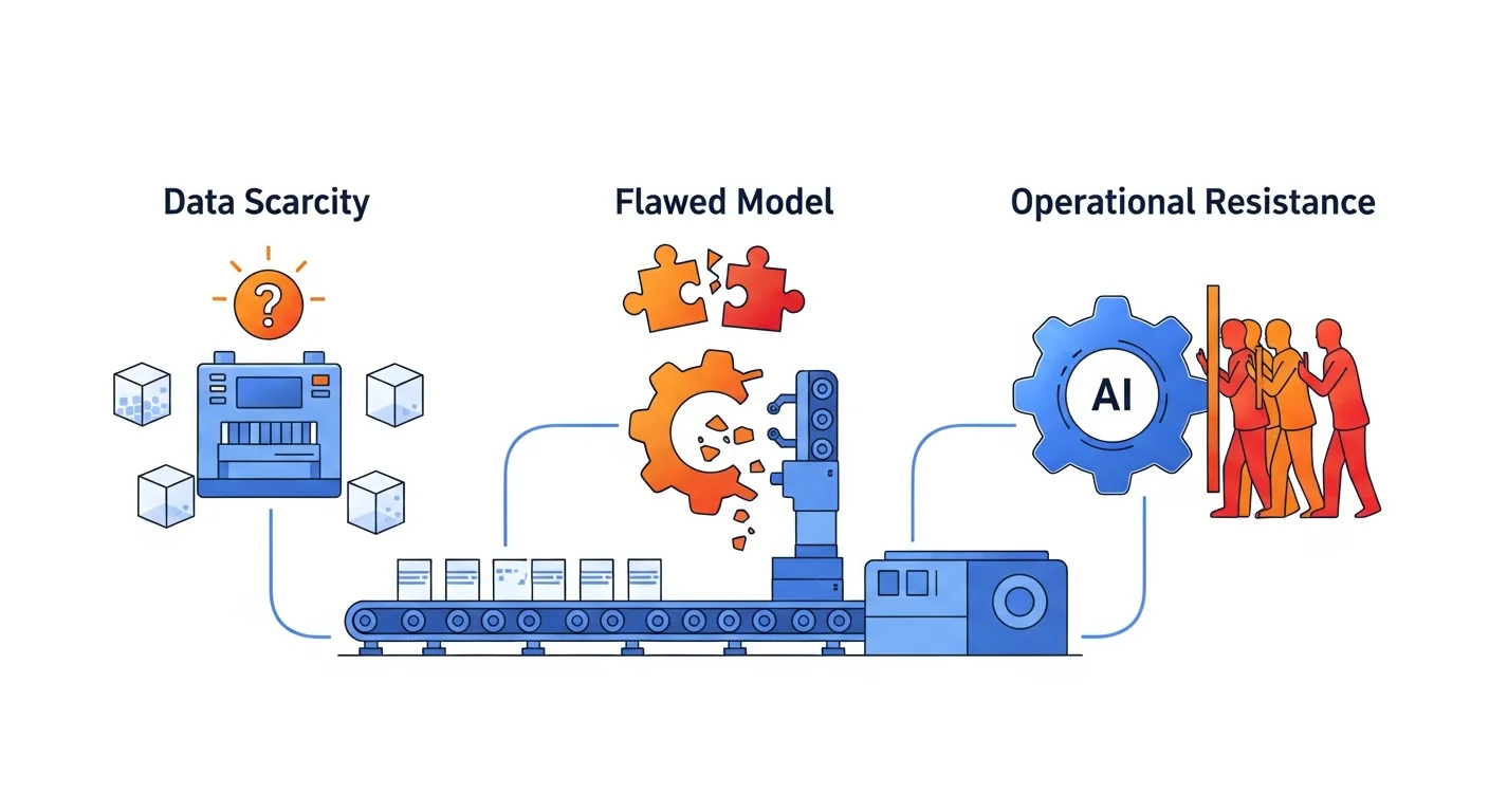 なぜAIによる歩留まり改善は進まないのか？よくある3つの失敗要因
