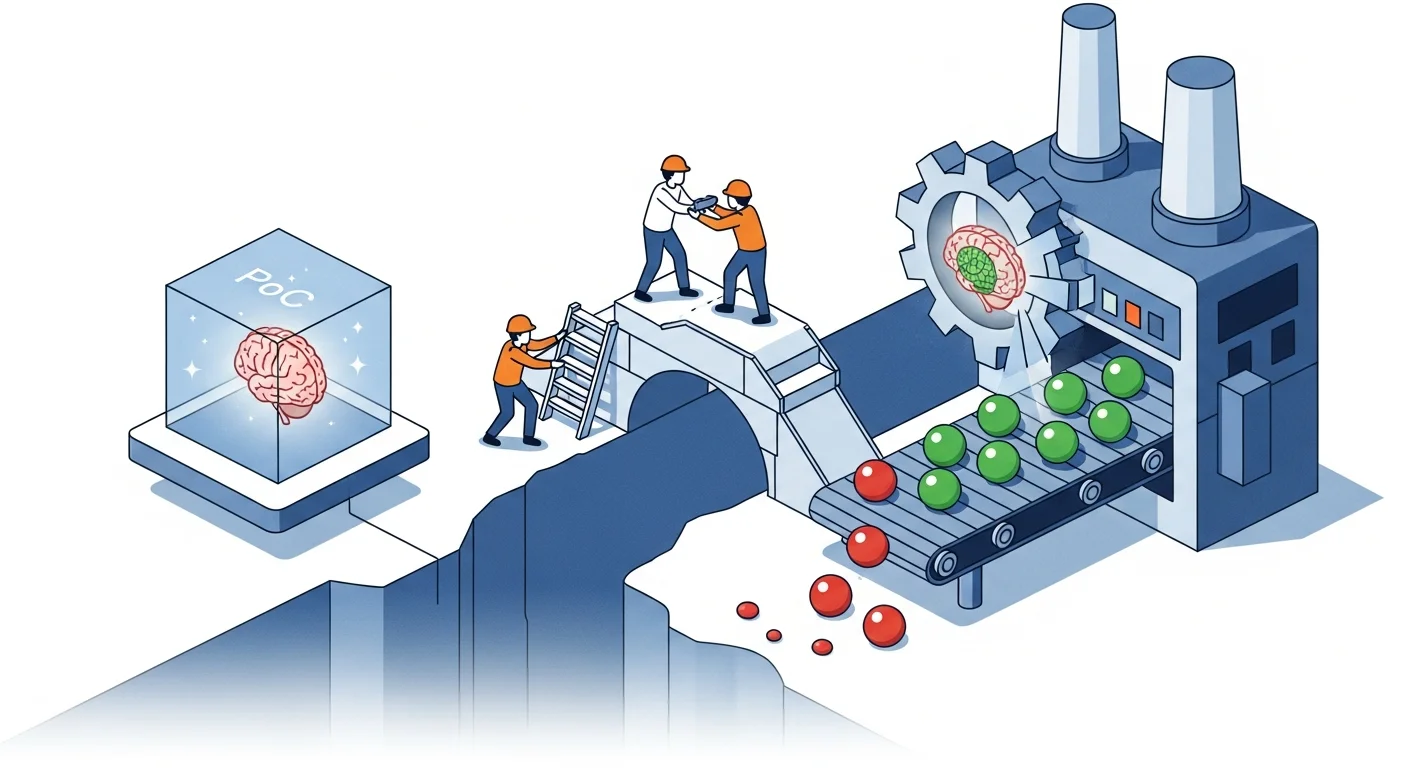 PoC（概念実証）で終わらせない！現場にAIを定着させる伴走支援の重要性